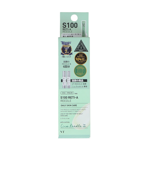 ブイティー コスメティックス（VT COSMETICS）S100 レチAリードル 1.5ml 6包パウチ
