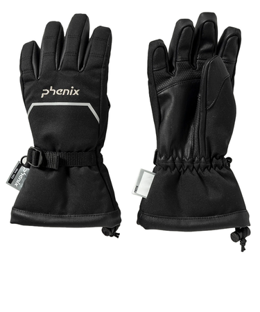 フェニックス（PHENIX）スキー スロープ ジュニアグローブ ESB24GL83 BLACK