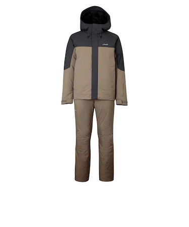 フェニックス(PHENIX)カラーブロック ツーピース スキーウェア上下セット PSM242P40 CHARCOALGRAY