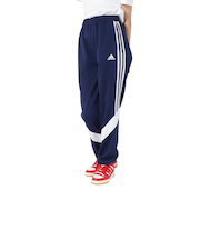 アディダス（adidas）キッズ マストハブ レギュラーフィット カラーブロック ダブルニット 9/10丈トラックパンツ KWY24-JH1097