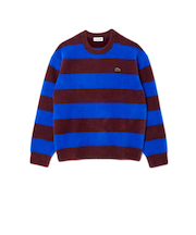 ラコステ（LACOSTE）ボーダーシャギーニットセーター AH2915-10IB7