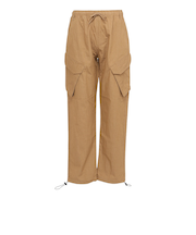 コットン ナイロン イージーカーゴ パンツ BU2415809:20:BEIGE