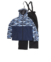 ジョイライド（JOYRIDE）スキーウエア スーツ 上下セット JOM-1301-BLU