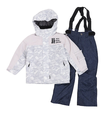 ジョイライド（JOYRIDE）スキーウエア ボーイズスーツ 上下セット JOB-3311-GRY
