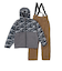 ジョイライド（JOYRIDE）スキーウエア スーツ 上下セット JOM-1301-GRY