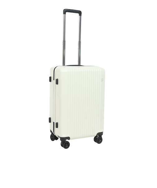 ストッパー付き キャリーケース M 8454-09 50L 旅行 スーツケース 白