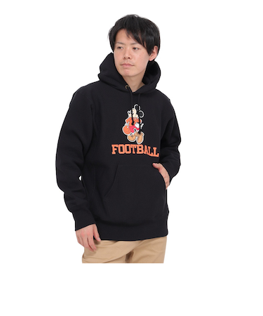 チャンピオン-ヘリテイジ（CHAMPION-HERITAGE）リバースウィーブ フーデッドスウェットシャツ DISNEY FOOTBALL C3-A131 0…
