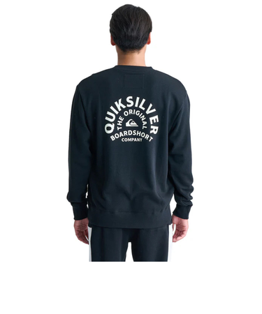 クイックシルバー（Quiksilver）ON TARGET クルースウェット 24FWQPO244068BLK