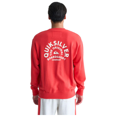 クイックシルバー（Quiksilver）ON TARGET クルースウェット 24FWQPO244068RED