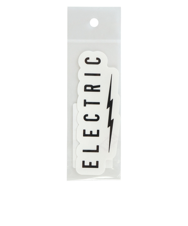 エレクトリック（ELECTRIC）UNDERVOLT CLEAR ステッカー E24MA02 BLACK S