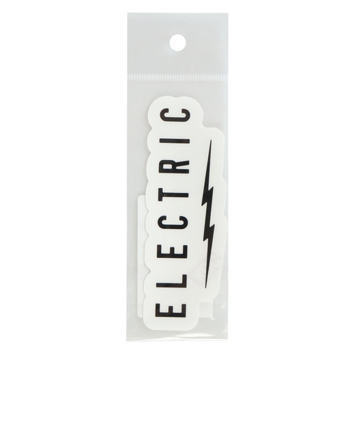 エレクトリック（ELECTRIC）UNDERVOLT CLEAR ステッカー E24MA02 BLACK S