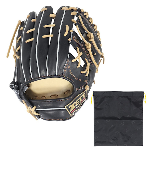 ゼット（ZETT）軟式用グラブ 内野手 野球グローブ 一般 プロステイタス 源田壮亮選手モデル PROSTATUS SE BRGB561S-1932