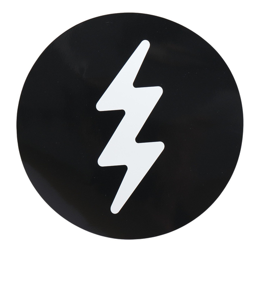 エレクトリック（ELECTRIC）ICON ロゴ ステッカー E24MA09 BK/WT L