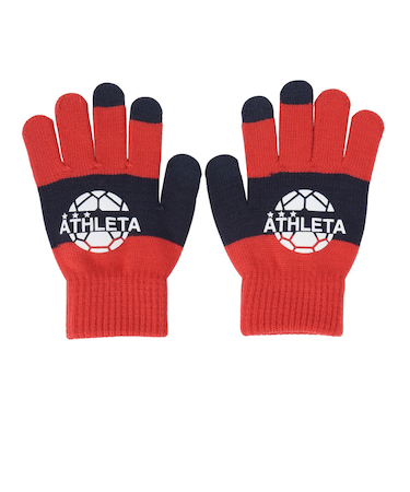 アスレタ（ATHLETA）ジュニア サッカー 手袋 フィールド ニットグローブ XE-459J FRE