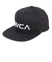 ルーカ（RVCA）RVCA TWILL SNAPBACK キャップ BE042951 BLK