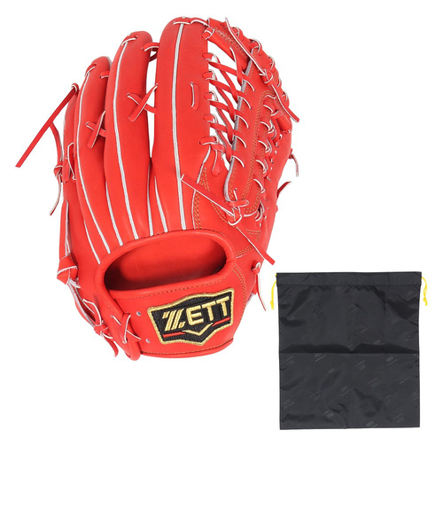 ゼット（ZETT）軟式用グラブ 外野手用 野球グローブ 一般