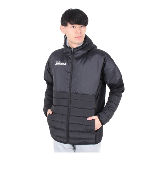 アスレタ（ATHLETA）サッカー フットサルウェア 中綿ウォームジャケット 4165 BLK