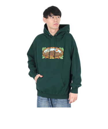 エクストララージ（XLARGE）ROPE ロゴ フーディースウェット 101244012006-GREEN