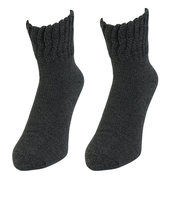 パイル 裏起毛 ショート丈ソックス 2足組 96G58601G