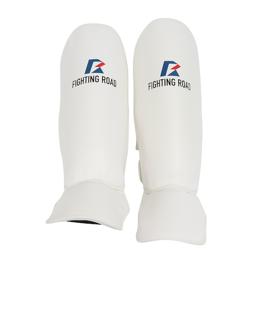 ファイティングロード Co.Ltd（FIGHTING ROAD CO.LTD）レッグガード Lサイズ 白 FR20SMO007/L/Wトレーニング 防具 48…