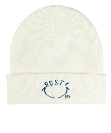 ラスティ（RUSTY）ワンポイント ビーニー 953906WHT