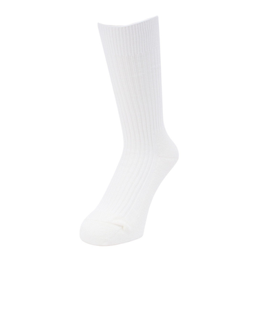ヘルスニット（Healthknit）リブパイル 1足組 ソックス 191-8004-01