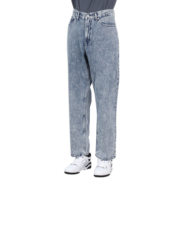 エクストララージ（XLARGE）ケミカル ワイド デニムパンツ 101244031005-INDIGO