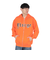 エクストララージ（XLARGE）PATCHED ロゴ ジップアップ フーディー スウェットシャツ 101244012001-ORANGE