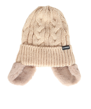 キッズ 耳つき ニット ST24FB0051 BEG