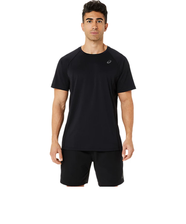 アシックス（ASICS）ACTIBREEZEパネルジャカード半袖シャツ 2031E683.001