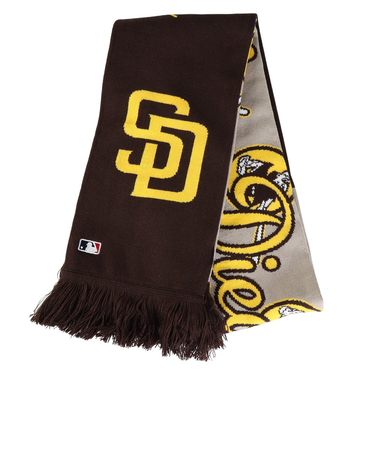 エムエルビー（MLB）野球 メジャーリーグ マフラー サンディエゴ・パドレス SD-SCF03