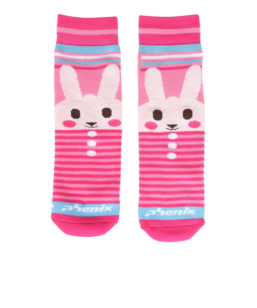 フェニックス（PHENIX）ジュニア キャラクター チューブ スキー ソックス ESB24SO80 PINK
