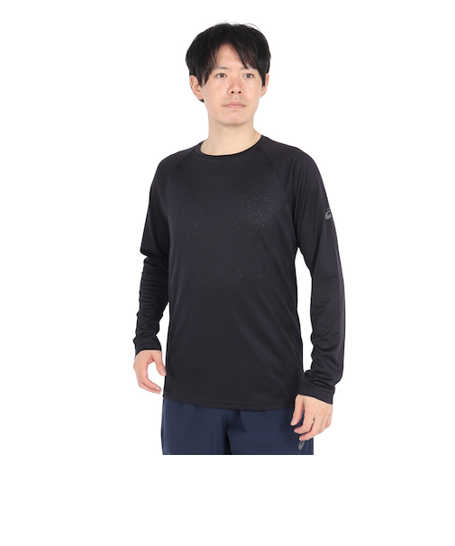 アシックス（ASICS）アクティブリーズ ニット ジャカード ロング丈 トップス 2031E677.001