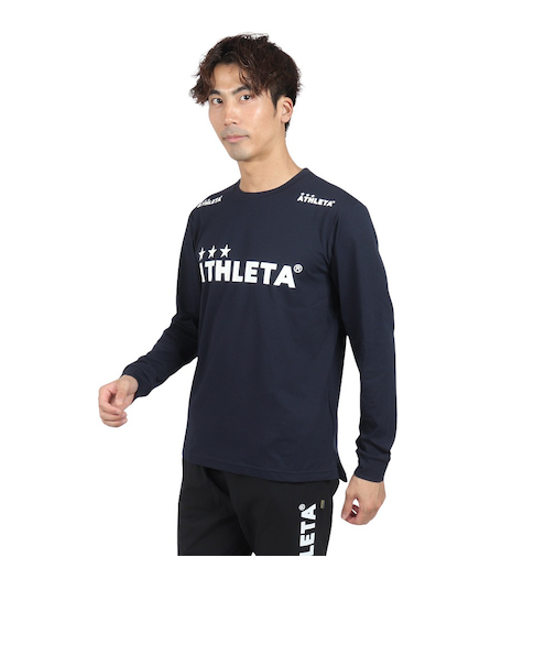アスレタ（ATHLETA）サッカー フットサルウェア ロングTシャツ XE-455 NVY