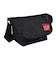 マンハッタンポーテージ（ManhattanPortage）ナイロン メッセンジャーバッグ JR フラップ ジッパーポケット MP1605JRFZP BLACK