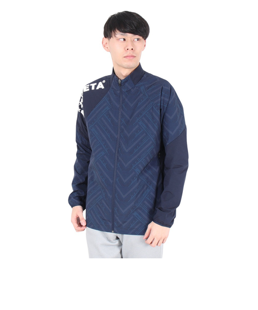 アスレタ（ATHLETA）サッカー フットサルウェア 裏地付きストレッチウインドジャケット24f 02415 NVY