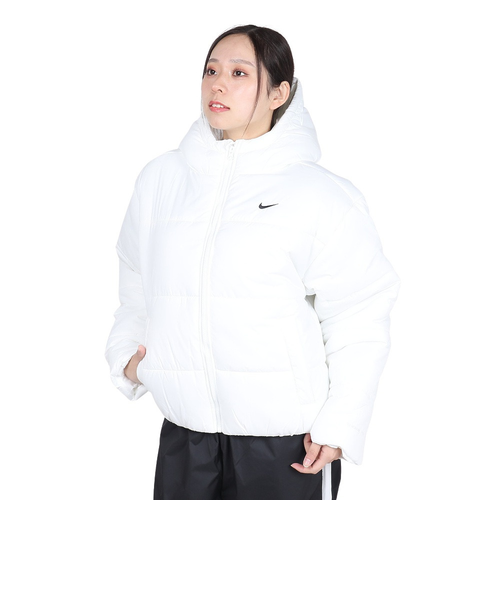 ナイキ　NIKE アウター　フード　ジャケット　ホワイト　クラッシック　パファー NIKE（ナイキ）の「【NIKE】 NSW ナイキ スポーツウェア