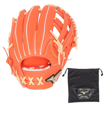 ミズノ（MIZUNO）軟式 グラブ オールラウンド用 野球 グローバルエリート Hselection SIGNA AXI 1AJGR31700 5280