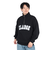エクストララージ（XLARGE）ARCH ロゴ ハーフジップスウェット 101244012008-BLACK