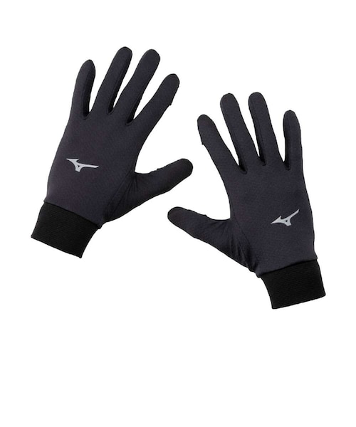 ミズノ（MIZUNO）陸上 手袋 グローブ ブレスサーモランニンググラブ