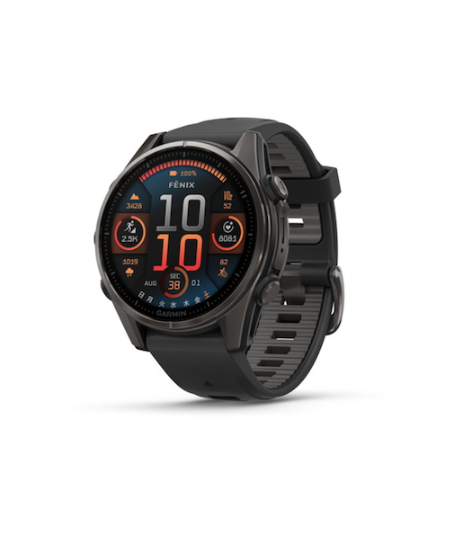 ガーミン（GARMIN）腕時計 fenix 8 Sapphire AMOLED 43mm フラッグシップ GPSウォッチ Carbon Gray 010-02…
