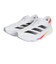 アディダス（adidas）ランニングシューズ アディゼロ SL2 ホワイト レッド JR0738 スニーカー ジョギング 軽量 通気性 リサイクル