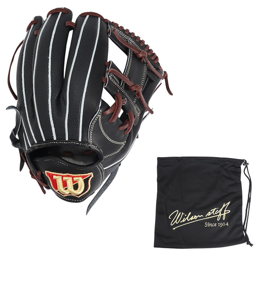 ウイルソン（Wilson）硬式用グラブ 内野手用 野球グローブ 一般 DUAL 1723型 WBW102909