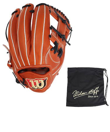 ウイルソン（Wilson）硬式用グラブ 内野手用 野球グローブ 一般 DUAL 1723型 WBW102907