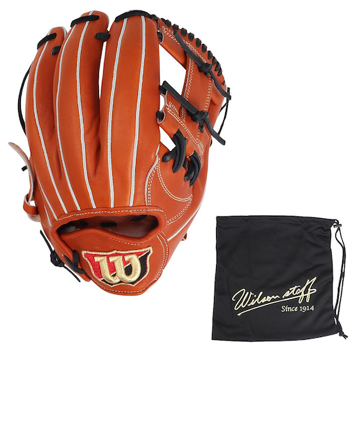 ウイルソン（Wilson）硬式用グラブ 内野手用 野球グローブ 一般 DUAL 1723型 WBW102907