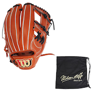 ウイルソン(Wilson)硬式用グラブ 内野手用 野球グローブ 一般 DUAL 87型 WBW102904