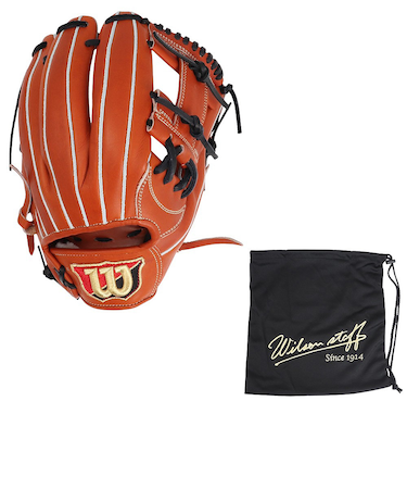 ウイルソン（Wilson）硬式用グラブ 内野手用 野球グローブ 一般 DUAL 87型 WBW102904