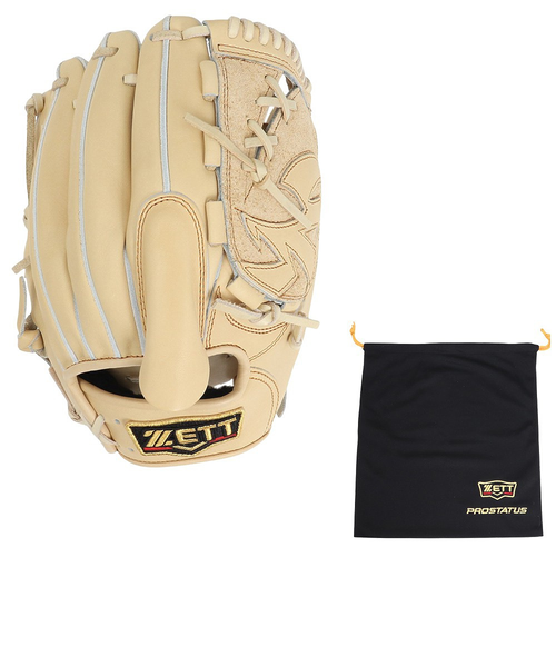 somabito ダイブツ　セット ゼット（ZETT）（メンズ）軟式用グラブ 捕手用 ソフトステア