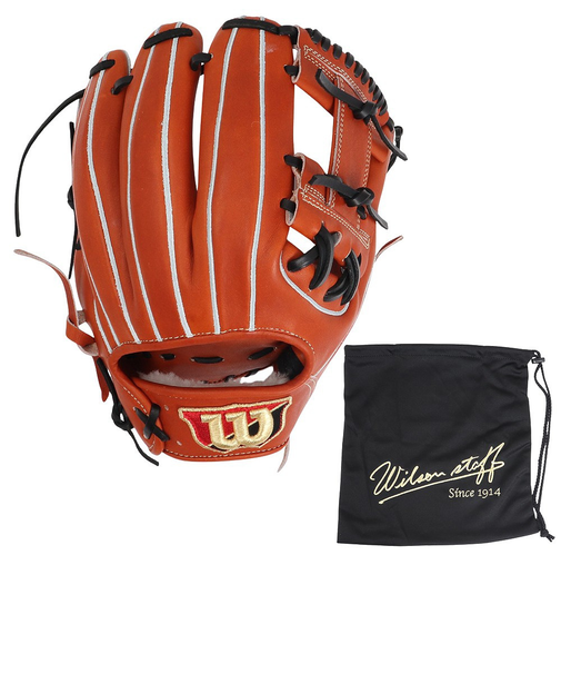 ウイルソン（Wilson）硬式用グラブ 内野手用 野球グローブ 一般 DUAL 86型 WBW102901