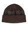 エクストララージ（XLARGE）OLD ENGLISH ロゴ CUFF ビーニー 101244051007-BROWN